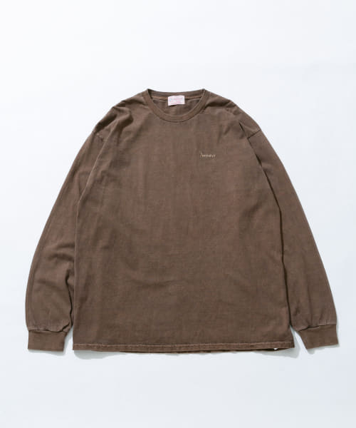 『別注』PENNEYS×Sonny Label　ピグメントロングスリーブTシャツ
