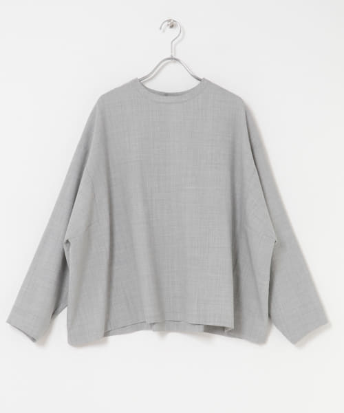 Washable wool pullover