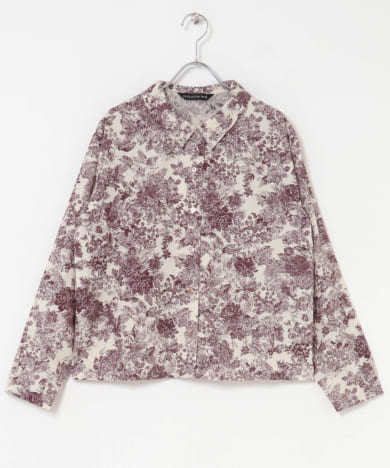 mizuiro ind　print basic shirts