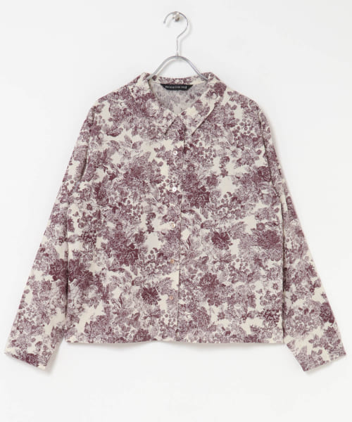 mizuiro ind　print basic shirts