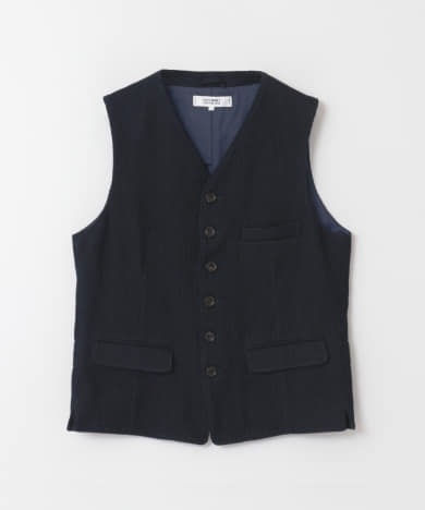 ファッションメンズお薦め|FREEMANS SPORTING CLUB　INDIGO SASHIKO VEST