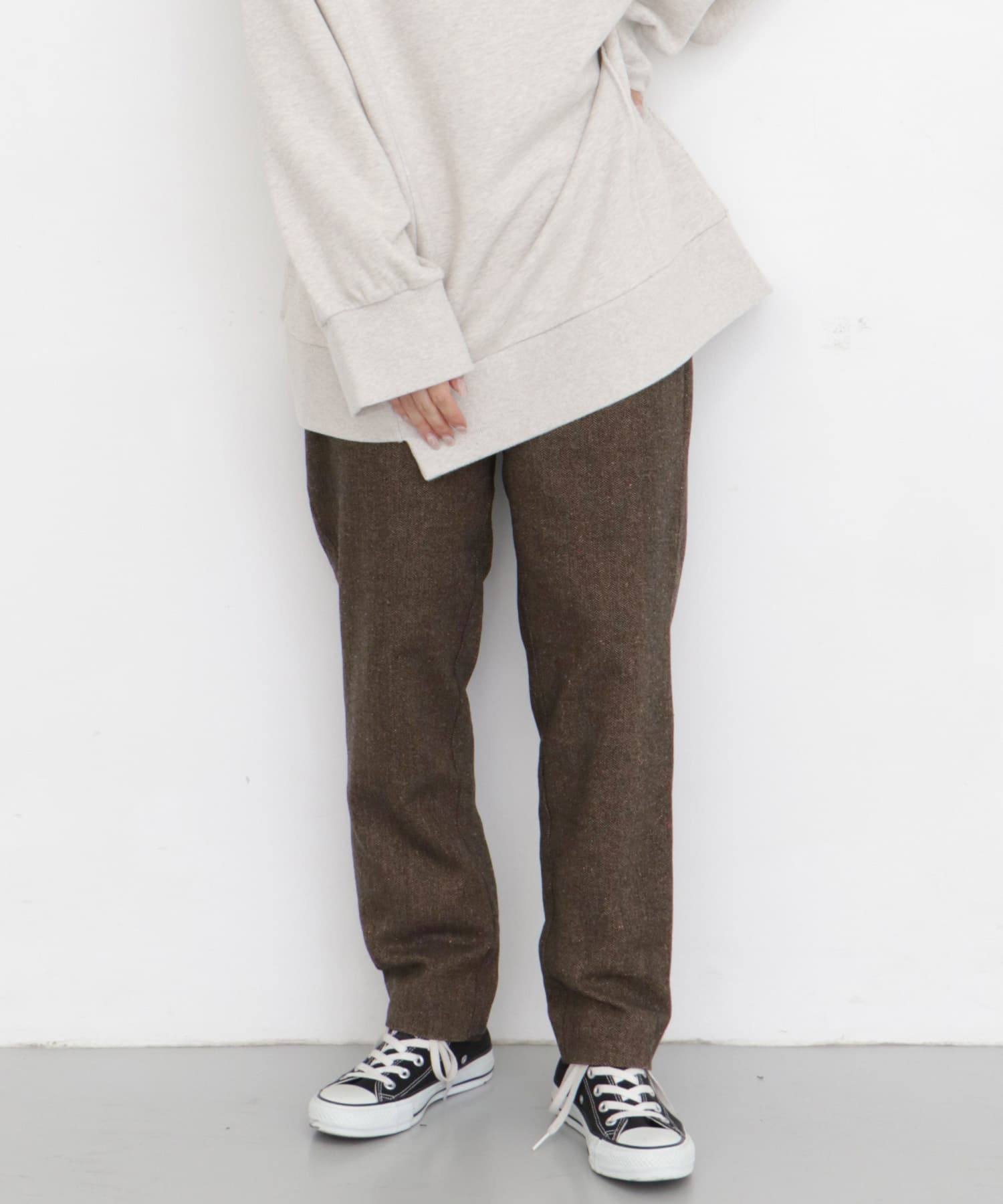 カラーネップテーパードパンツ[KB97-24Y030]｜URBAN RESEARCH