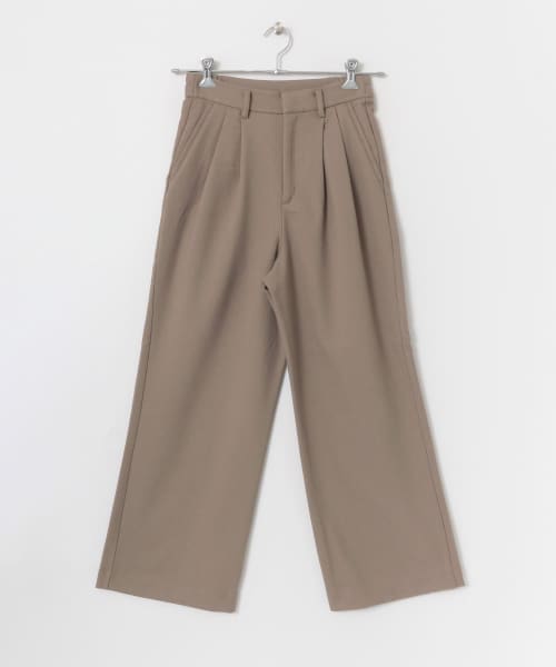 タックインワイドパンツ