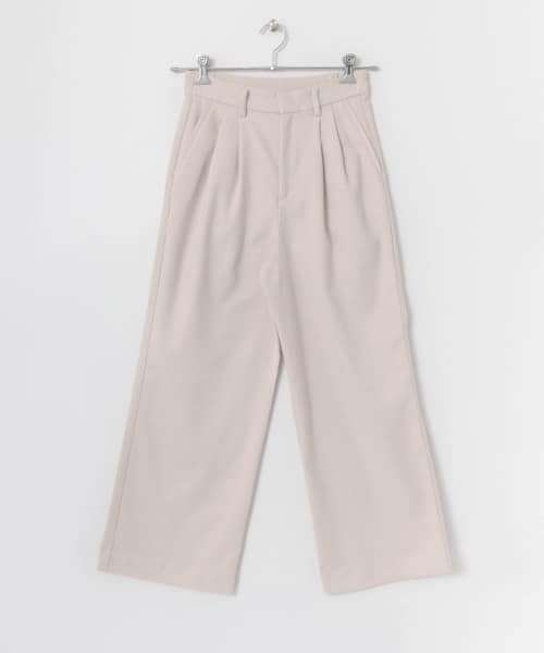 タックインワイドパンツ