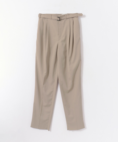 メンズファッションオススメ|LEMAIRE　BELTED PLEAT PANTS