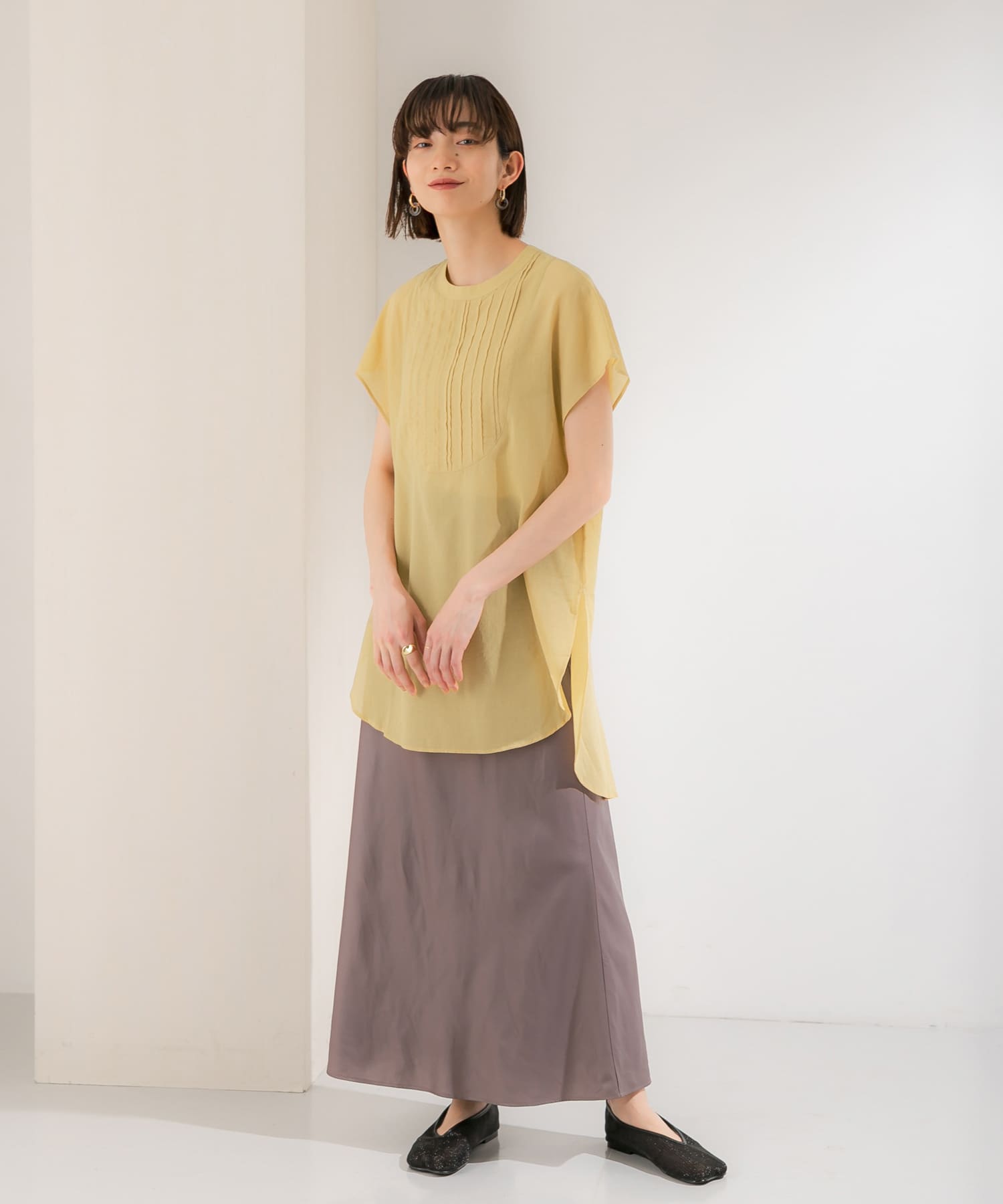 ピンタックフレンチスリーブブラウス[KE15-23J310]｜URBAN RESEARCH公式ファッション通販