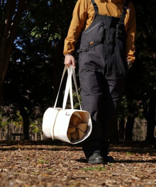 AS2OV　CANVAS FIRE WOOD BAG