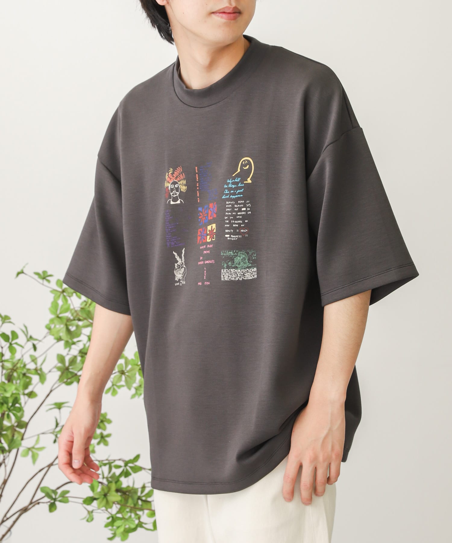 Mark Gonzales Sop 別注 マークゴンザレスtシャツ 5分袖 B 15 11b156 Urban Research公式ファッション通販
