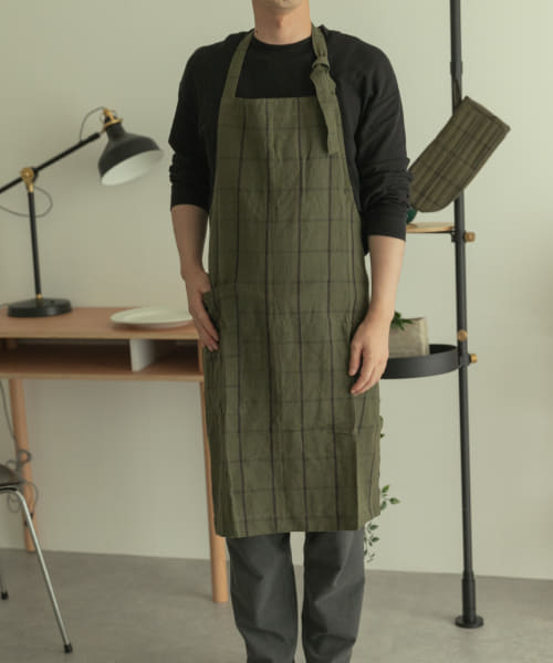 ferm living　HALE YARN-DYED APRON