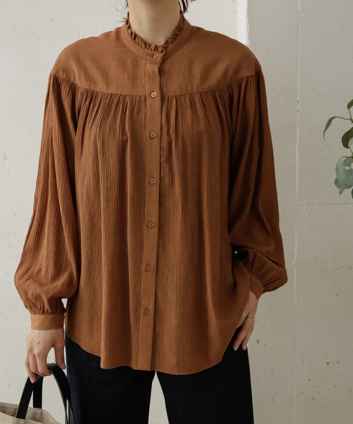 25%OFF】 ギャザーブラウス - シャツ/ブラウス(半袖/袖なし) 25%OFF】 ギャザーブラウス - シャツ/ブラウス(半袖/袖なし)