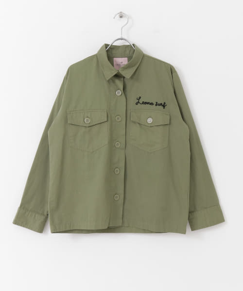 Leona SURF　army embroideryジャケット