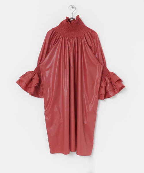 77circa　luster shirring turtle one-piece
