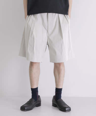 A PRESSE Two Tuck Chino Shorts[SAP0411H-BSM24]｜URBAN