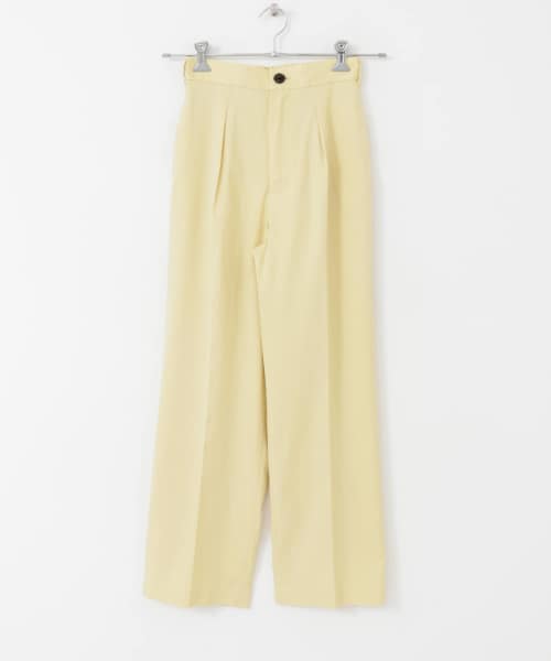 [URBAN RESEARCH][ソフトツイルハイウエストパンツ]