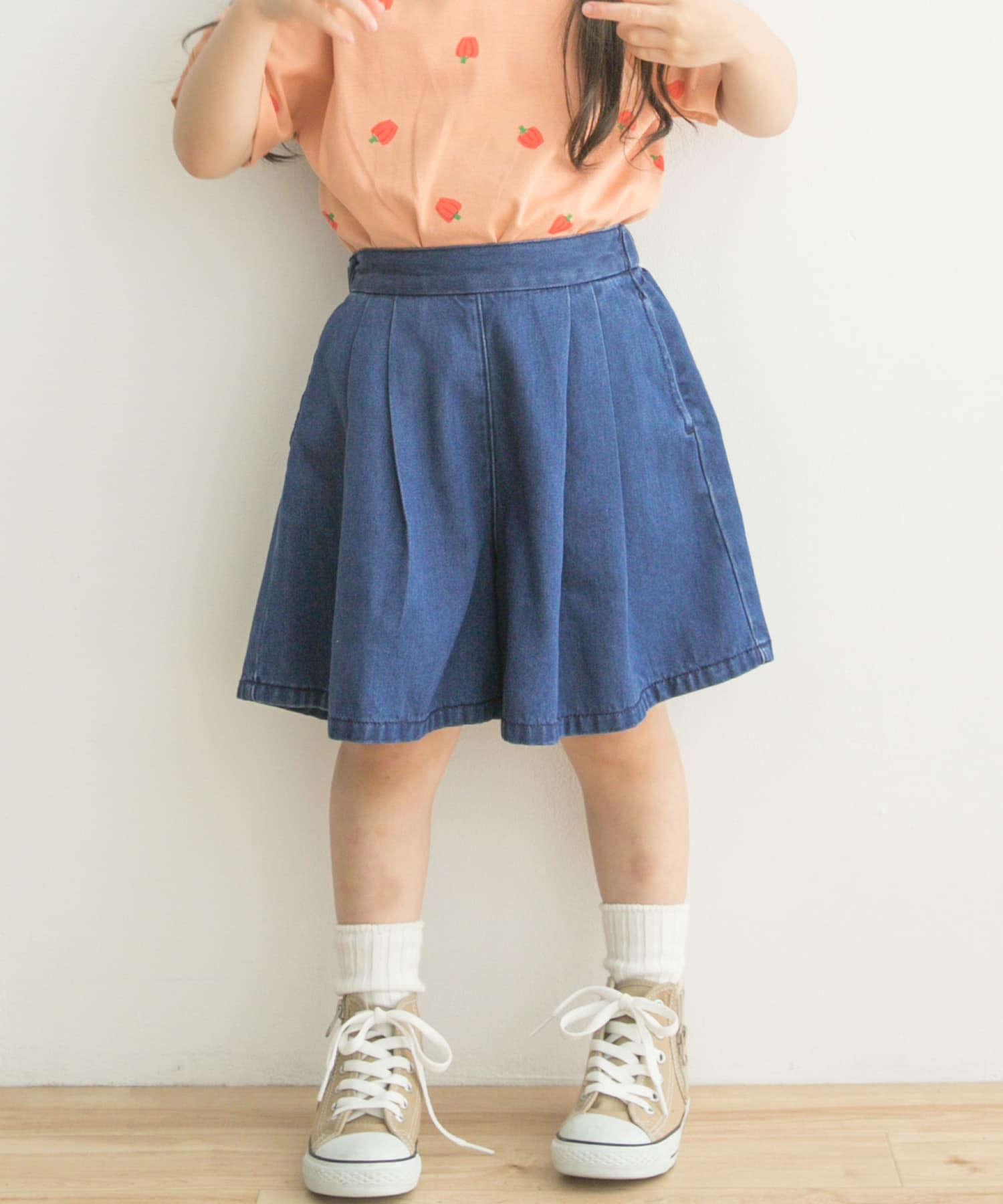 テンセルデニムキュロットパンツ(KIDS)[DR25-34B233]｜URBAN RESEARCH