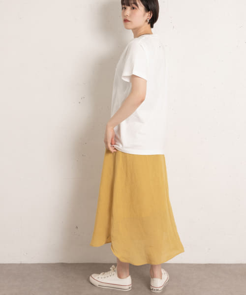 Audrey and John Wad　シャツテールロングスカート