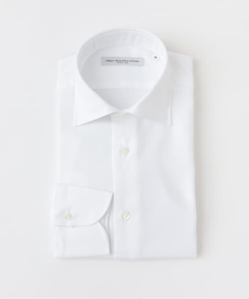LIFE STYLE TAILOR　セミワイドツイルシャツ