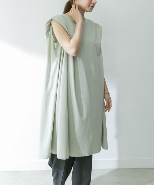 FEMMENT　36G cotton long tops