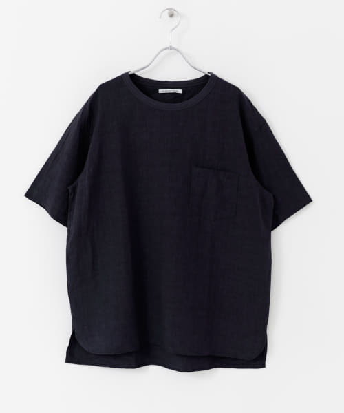 WORK NOT WORK　High density Linen SS  Pullover