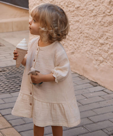 Organic Zoo Oat Picnic Dress[OZBDOOZ-MK23n]｜URBAN