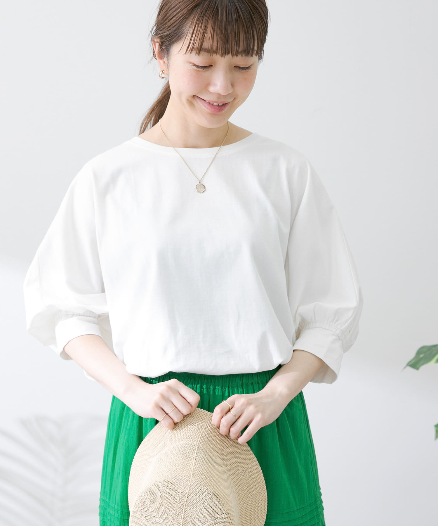 USAコットンドルマンTシャツ[LA25-21R039]｜URBAN