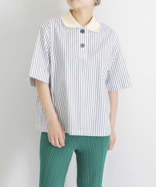 『URBS別注』ALLEGE　COLLAR KNIT SHIRTS