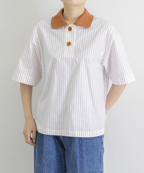 『URBS別注』ALLEGE　COLLAR KNIT SHIRTS