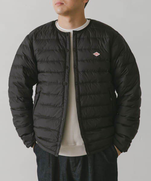 DANTON　INNER DOWN CREW-NECK JACKET