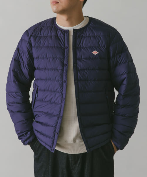 DANTON　INNER DOWN CREW-NECK JACKET
