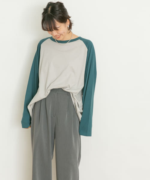 ラグランビッグTシャツ