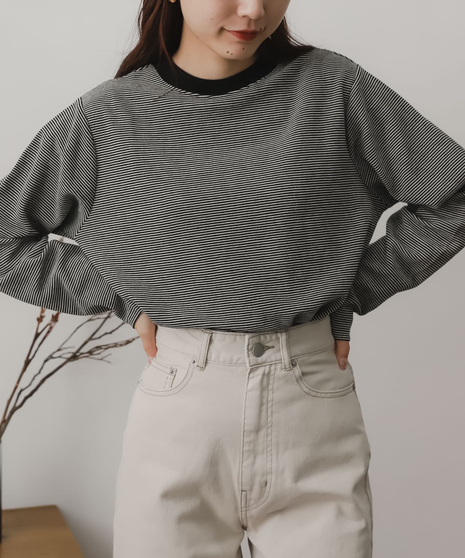 リンガーボーダーロングTシャツ[AA26-21A008]｜URBAN RESEARCH公式