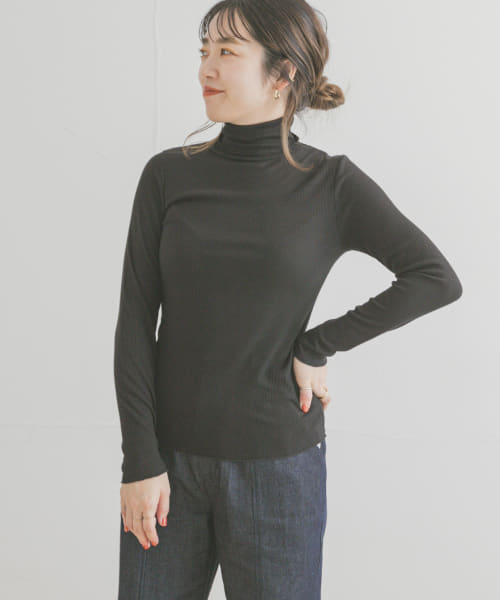[ITEMS][『UR GREEN』タートルネックリブトップス]