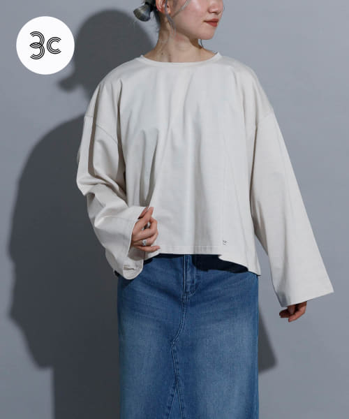『別注』MIDIUMISOLID×TGM　Organic cotton LS T-SHIRTS
