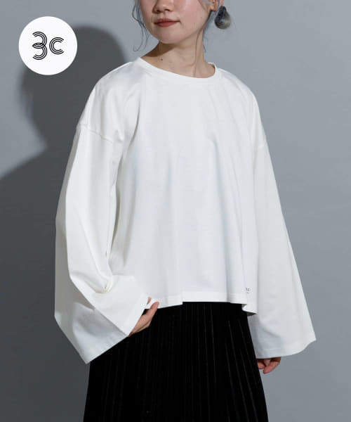 『別注』MIDIUMISOLID×TGM　Organic cotton LS T-SHIRTS