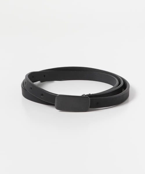ordinary fits　LEATHER NARROW BELT