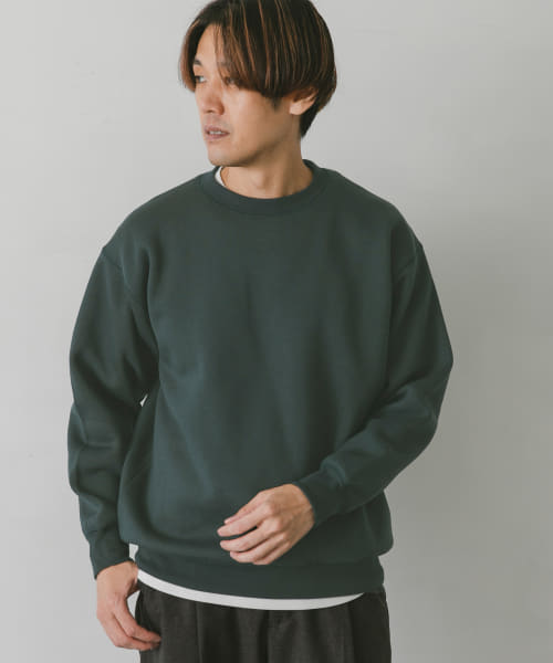 『XLサイズ/WEB限定』裏起毛クルーネックスウェット