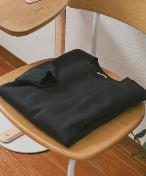 『XLサイズ/WEB限定』裏起毛クルーネックスウェット