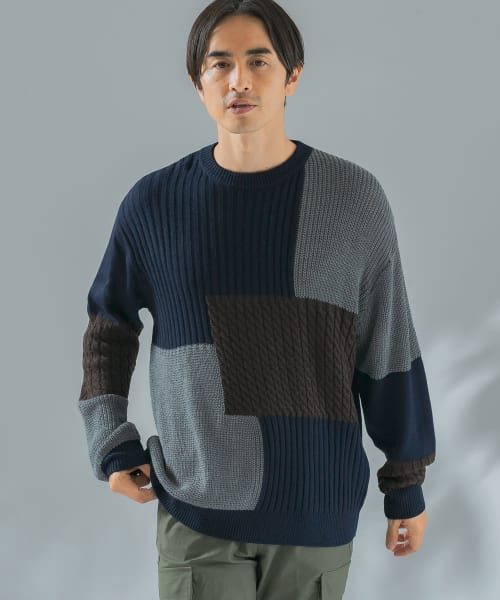 ハーモントアンドブレイン メンズ ニット・セーター アウター Sweater 通販