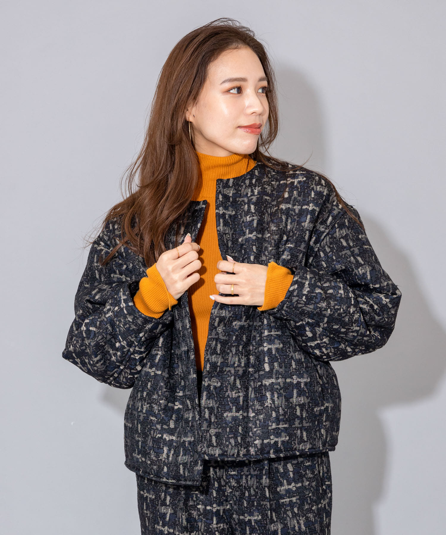 Audrey and John Wad 中綿入りブルゾン[AJ-H9511-ML24n]｜URBAN 