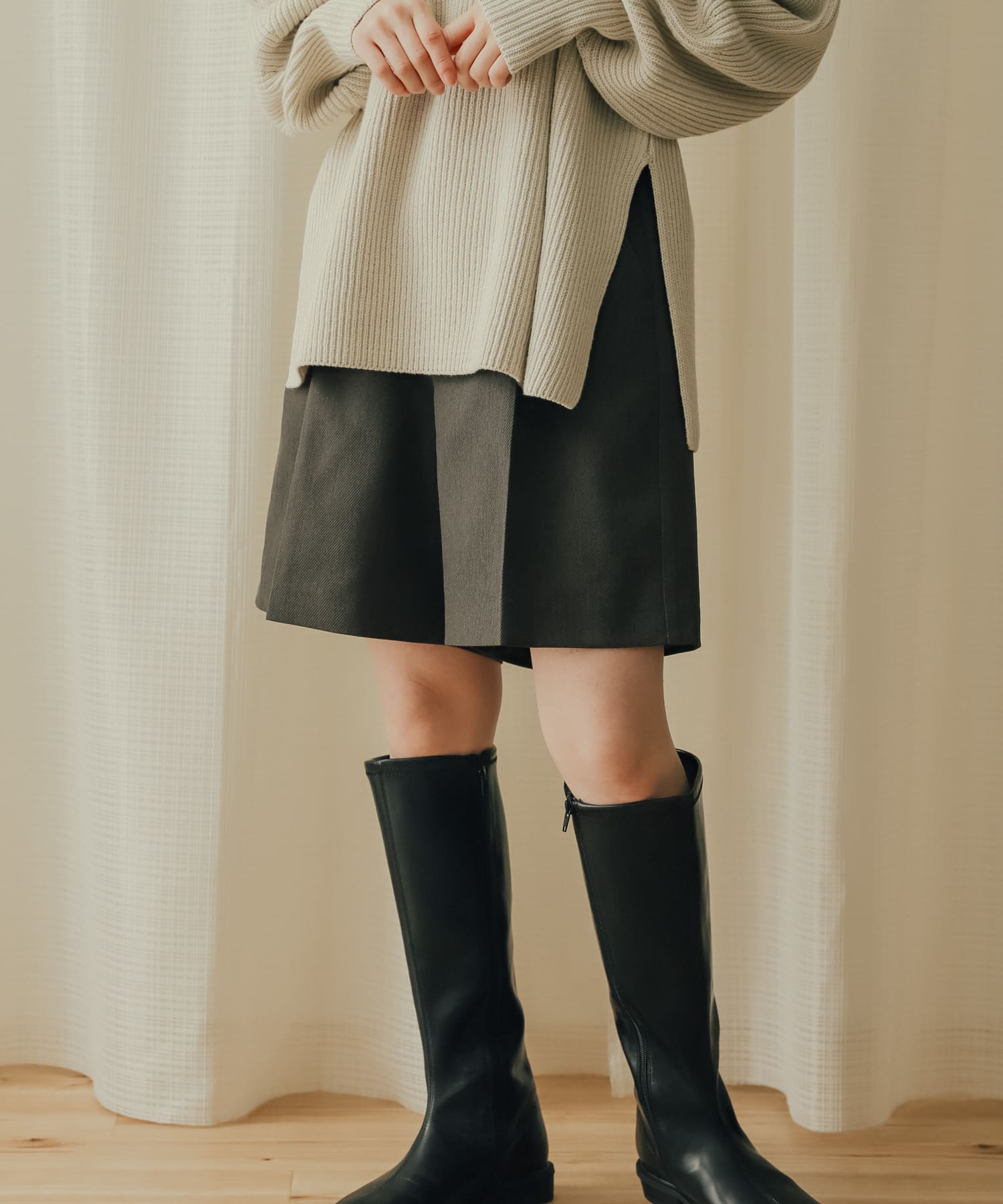 センタープレスバミューダパンツ[AA34-24B010]｜URBAN RESEARCH