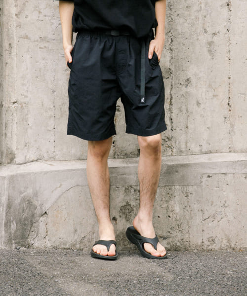 LOWERCASE×Gramicci　NYLON LOOSE SHORTS