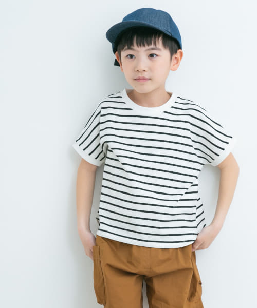 ボーダーワイドTシャツ(KIDS)