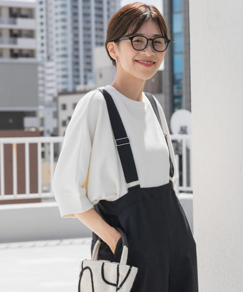 『WEB/一部店舗限定カラー』タックフライスワイドTシャツ