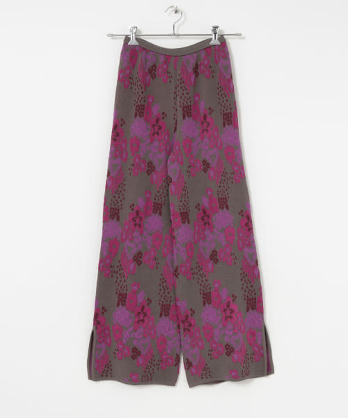 TAN　AQUATIC PLANT PANTS