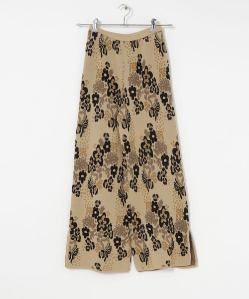 TAN　AQUATIC PLANT PANTS