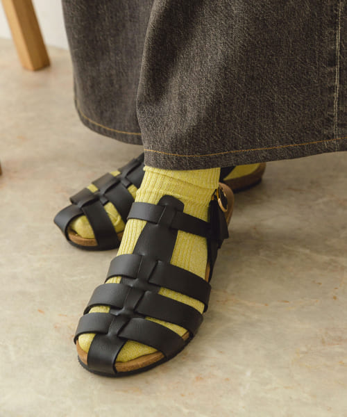 PIEDI NUDI　GRITTER RIB MID