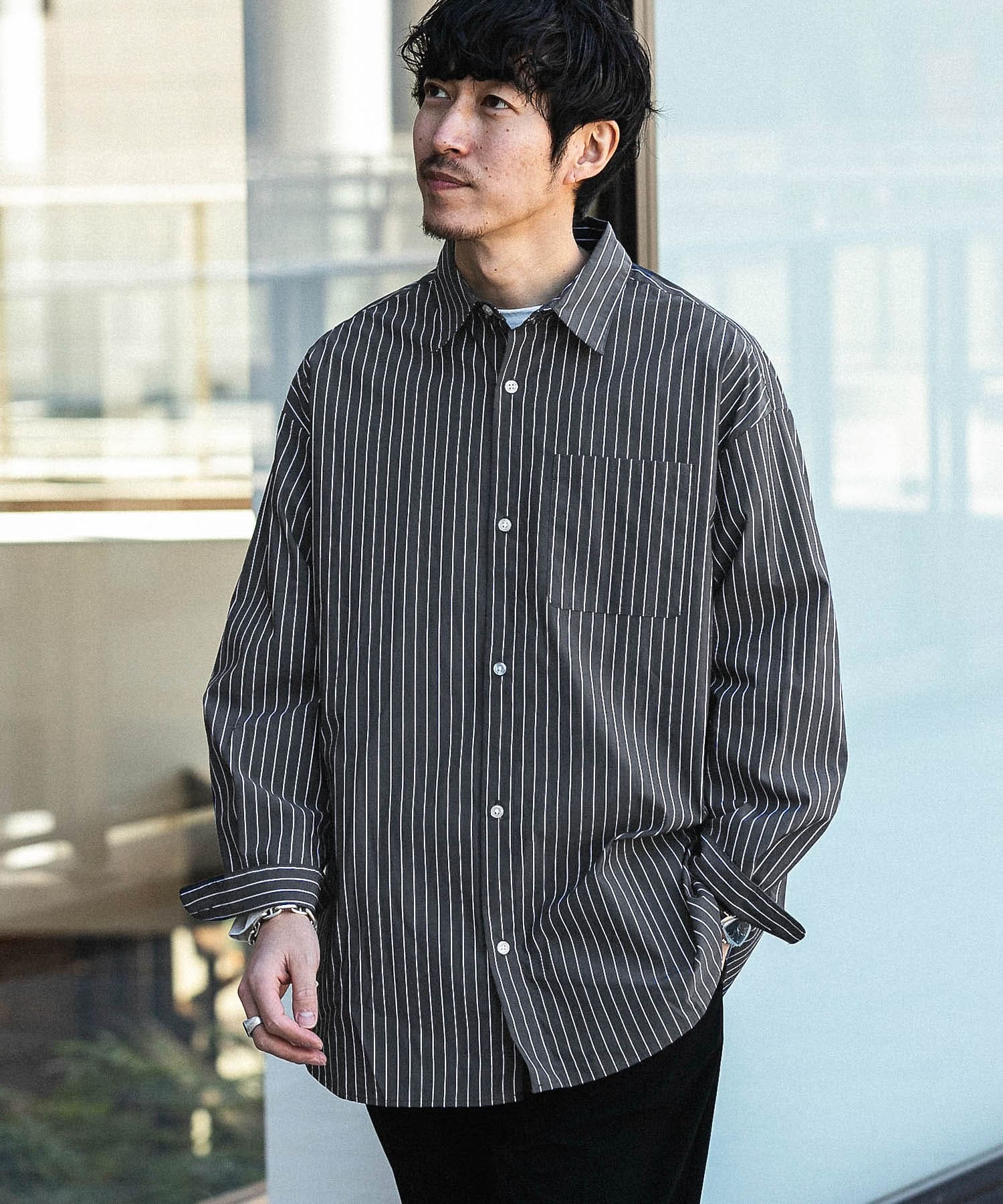 オーバーサイズストライプシャツ[IT34-13A005]｜URBAN RESEARCH公式