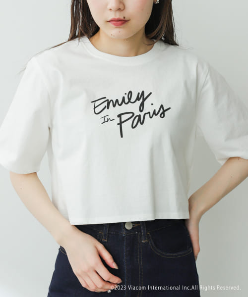 Emily in Paris　クロップドTシャツ