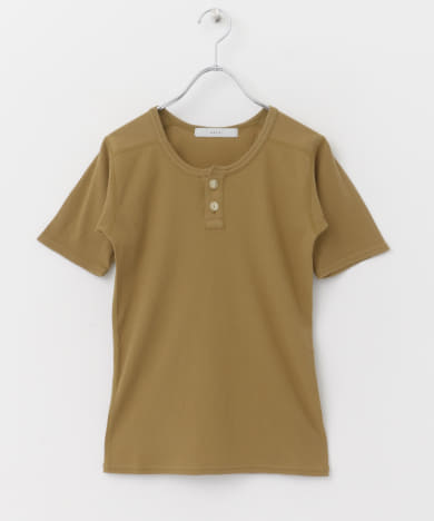 WEB/一部店舗限定』ARCHI RIB HENLEY TOP[AS23-K2-DW35]｜URBAN