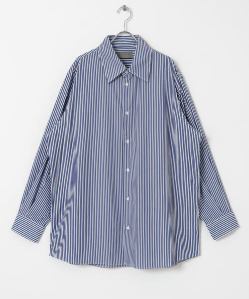 KURO　TYPEWRITER STRIPE SHIRTS